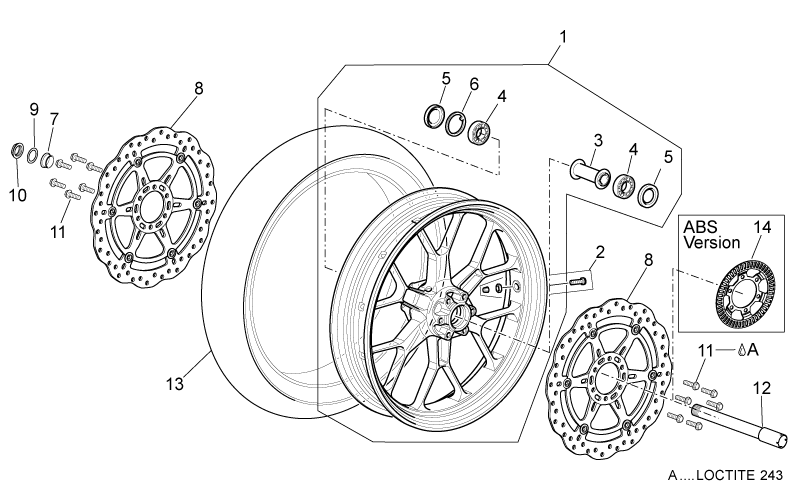 Internal spacer
