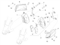 Brake pads couple