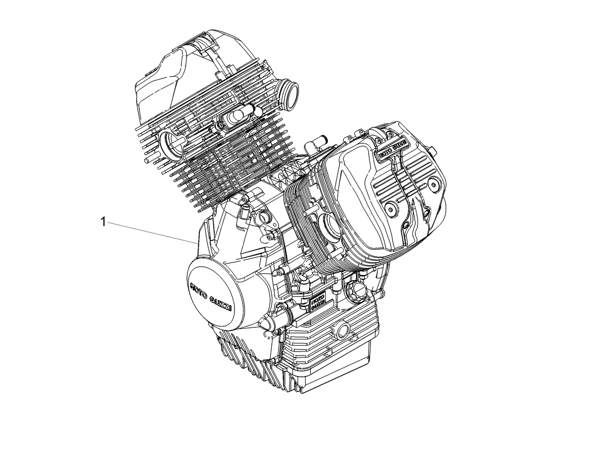 Engine assy w/hout transm.