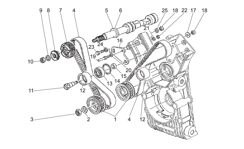 LH camshaft