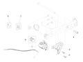Brake caliper support plate