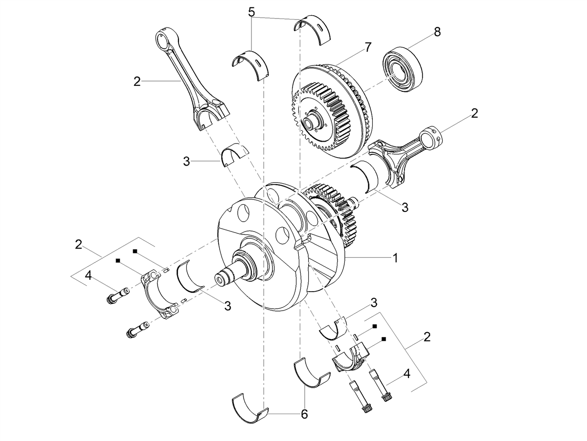 Connecting rod, weight class E6