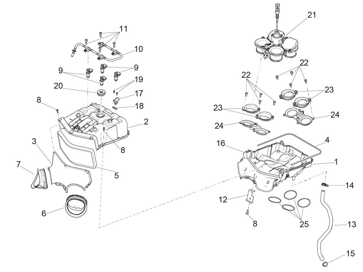Filter housing cover