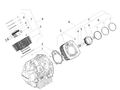 Complete piston, cat. G