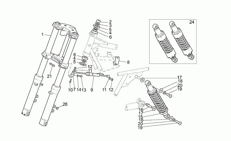 Shock absorber-pair Sachs
