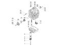 Covex head screw with torx