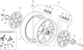 LH front brake disc Grimeca