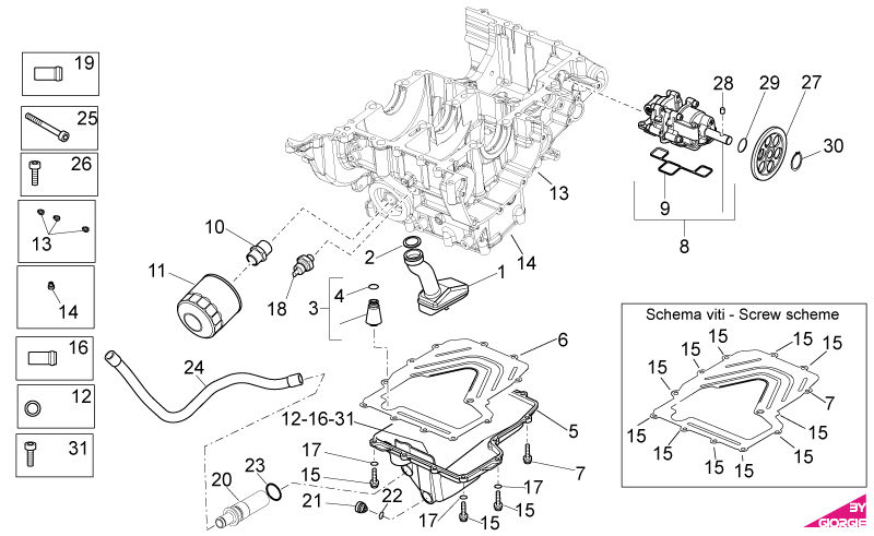 Hex socket screw