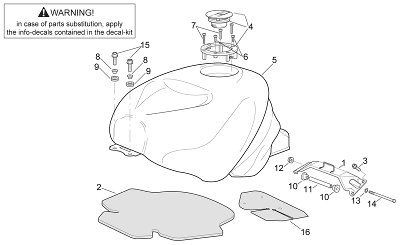 Tank rubber