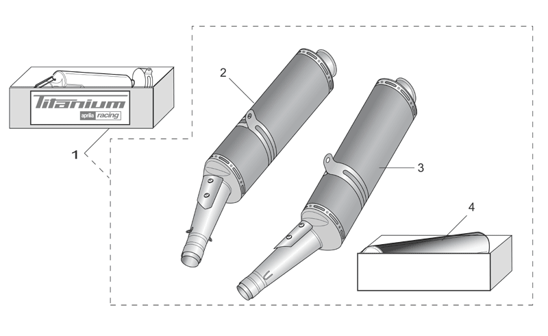 RH silencer Slip-On
