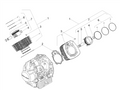 Complete piston, cat. G