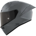 KYT KX-1 Race GP Full-Face Motorcycle Helmets - Plain GRL Grey (Glossy)